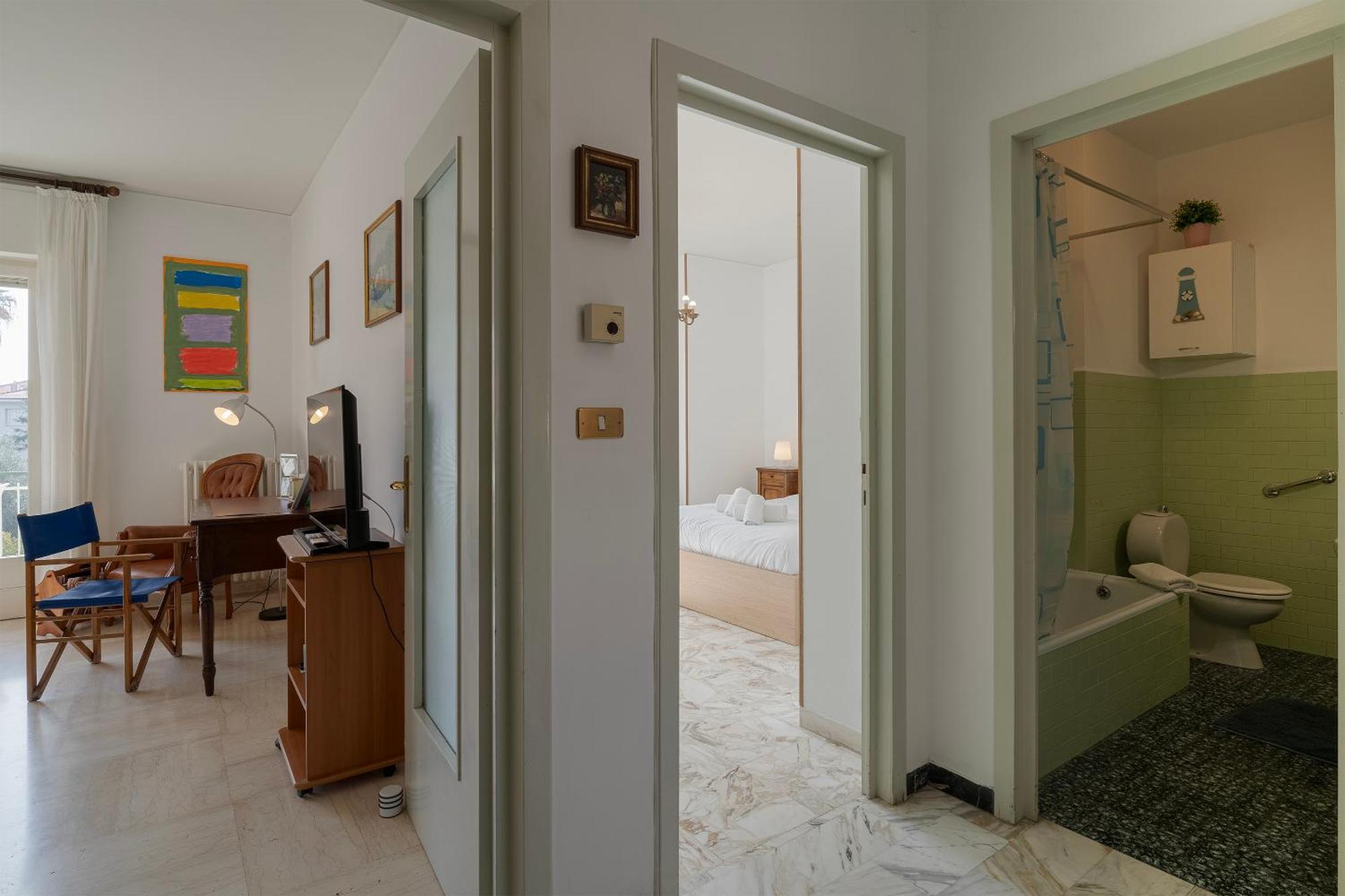 Casa Silvia - Central - Terrace - Wifi Bordighera Ngoại thất bức ảnh
